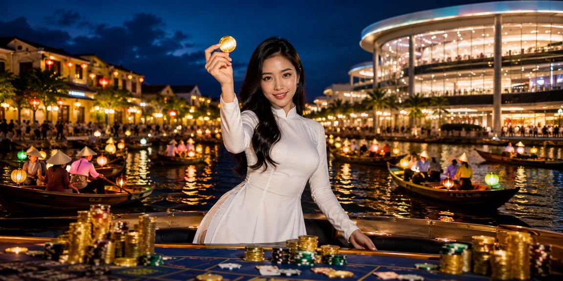 Khung cảnh Hội An minh họa cách đọc đánh giá giao diện và danh mục game